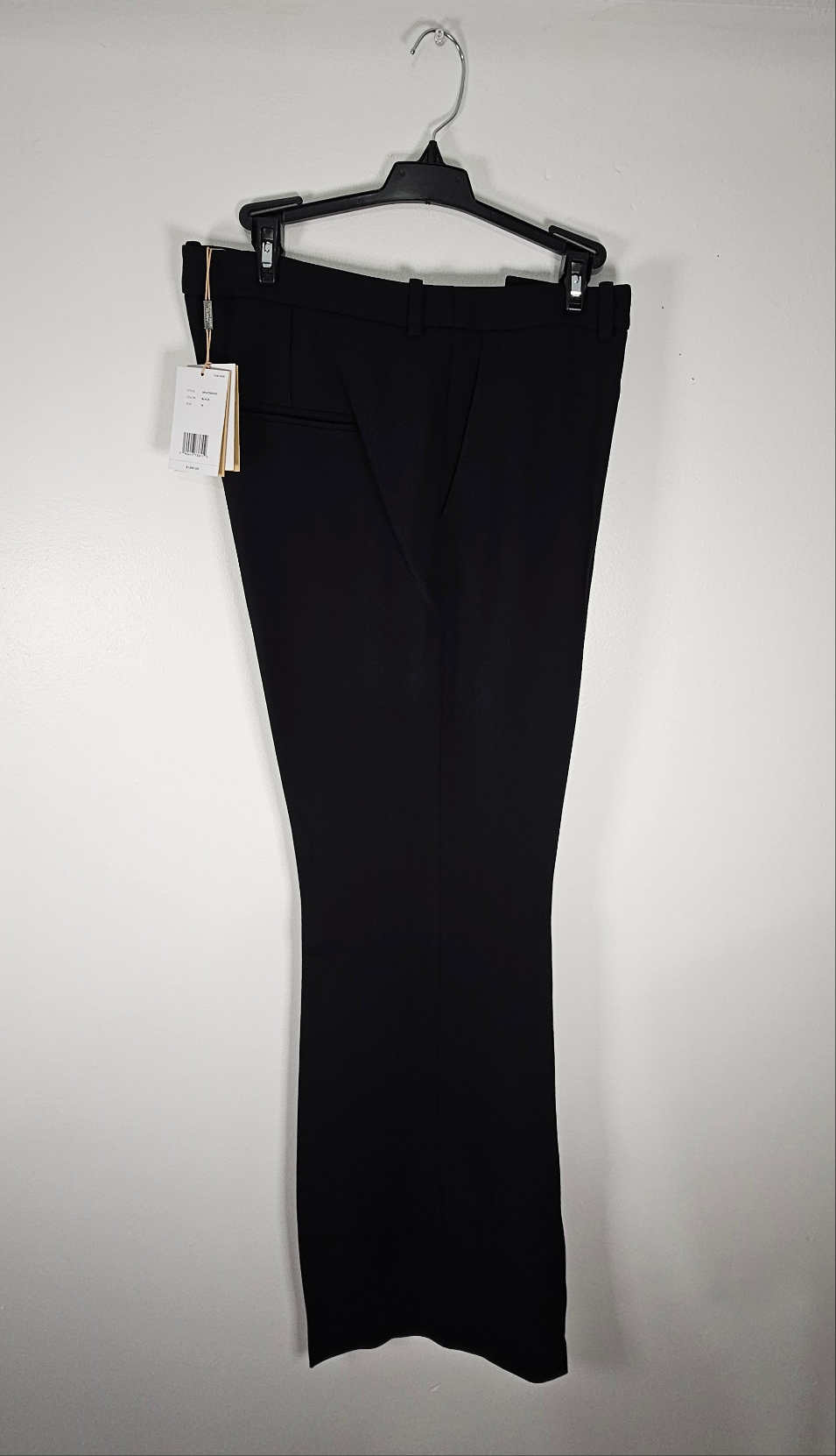 Michael Kors Haylee Double Crepe Sablé Flared Women Trousers Size 14