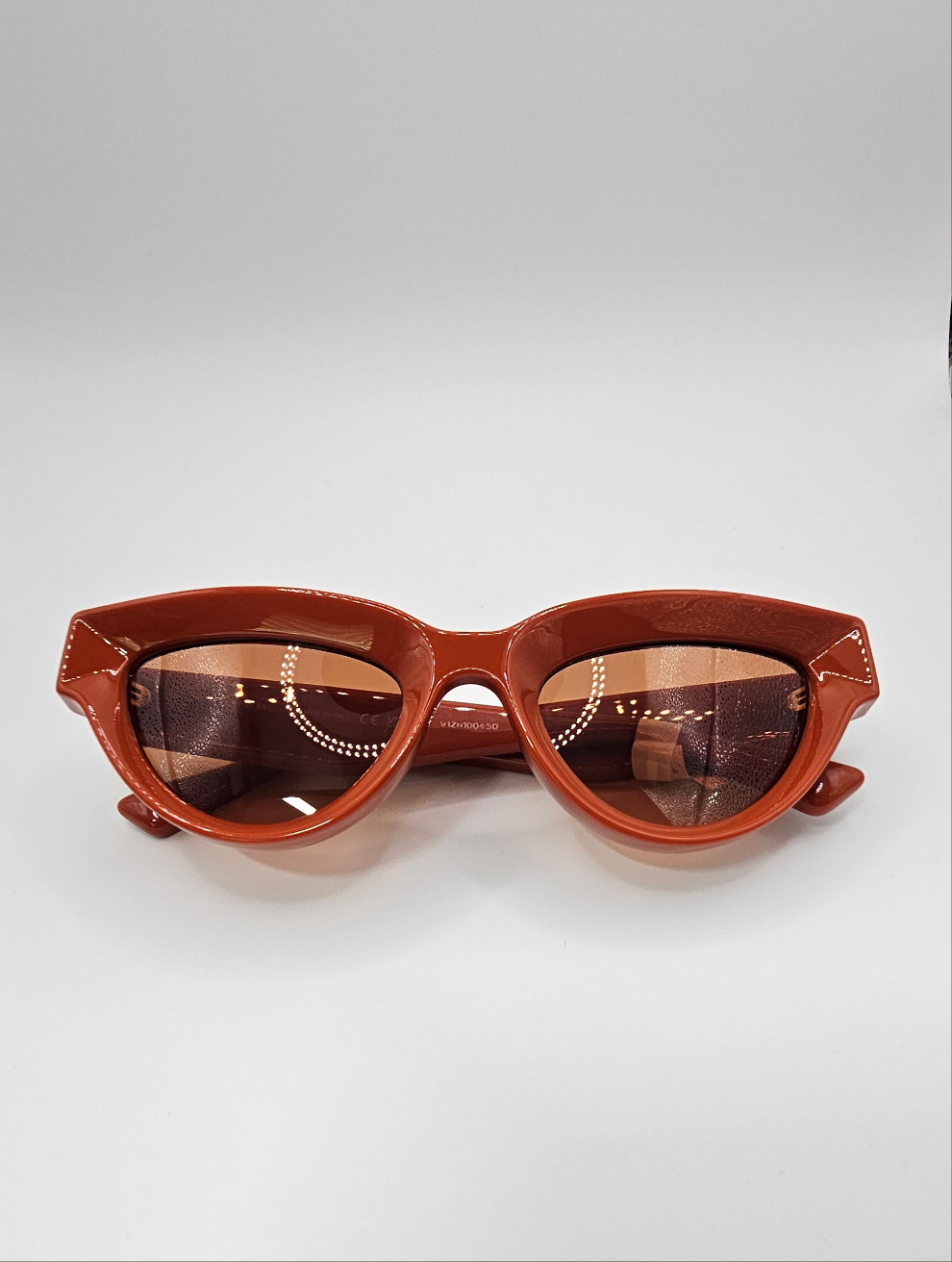 Bottega Veneta Bright Orange Women's Sunglasses BV1249S-004 53 New