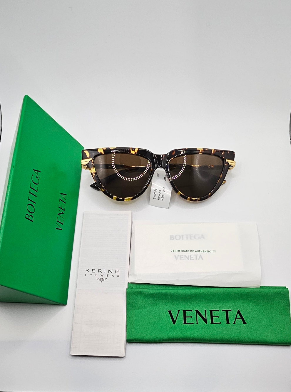 Bottega Veneta BV1265S WOMEN'S SUNGLASSES NEW