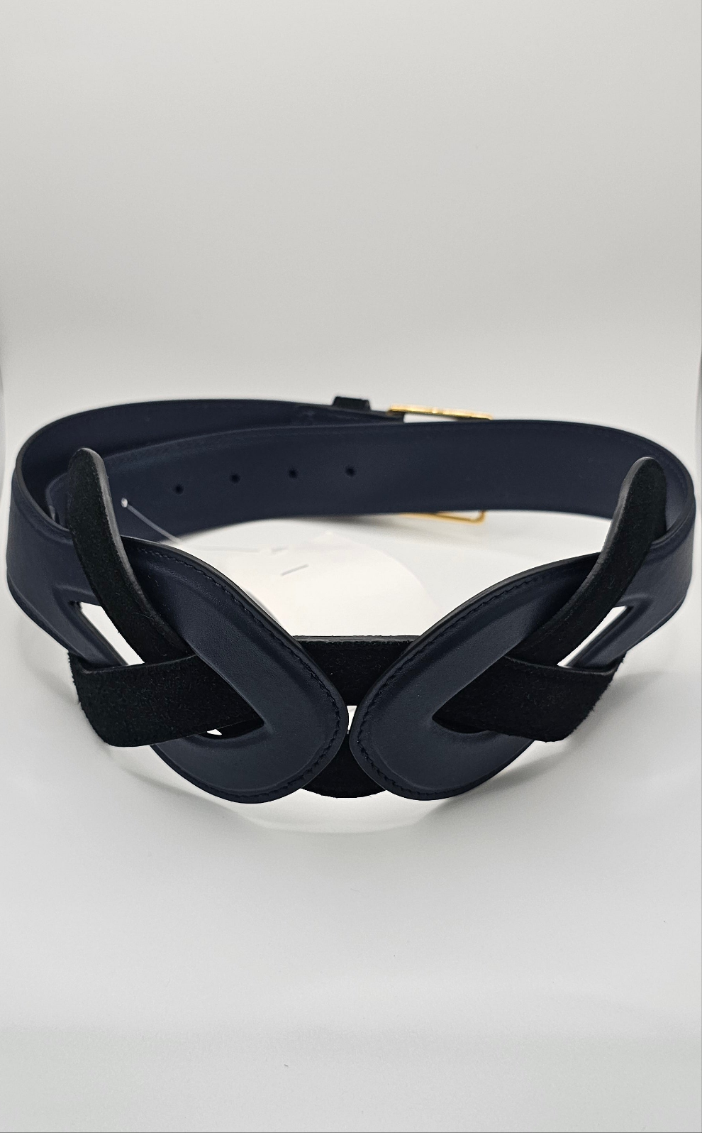 Altuzarra Women's Loopy Belt Charcoal Size M