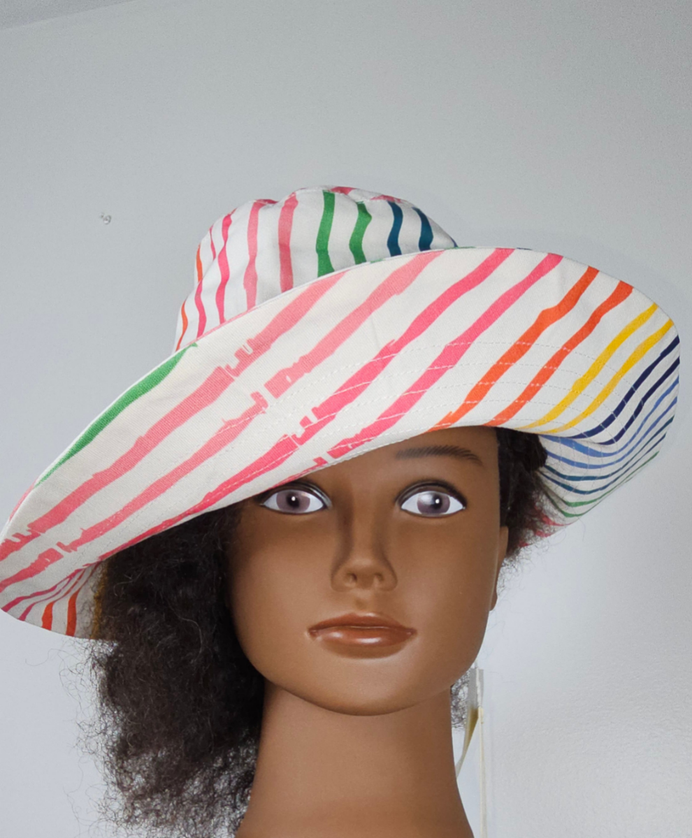 Sunny Daze by Kerri Rosenthal Beach Hat