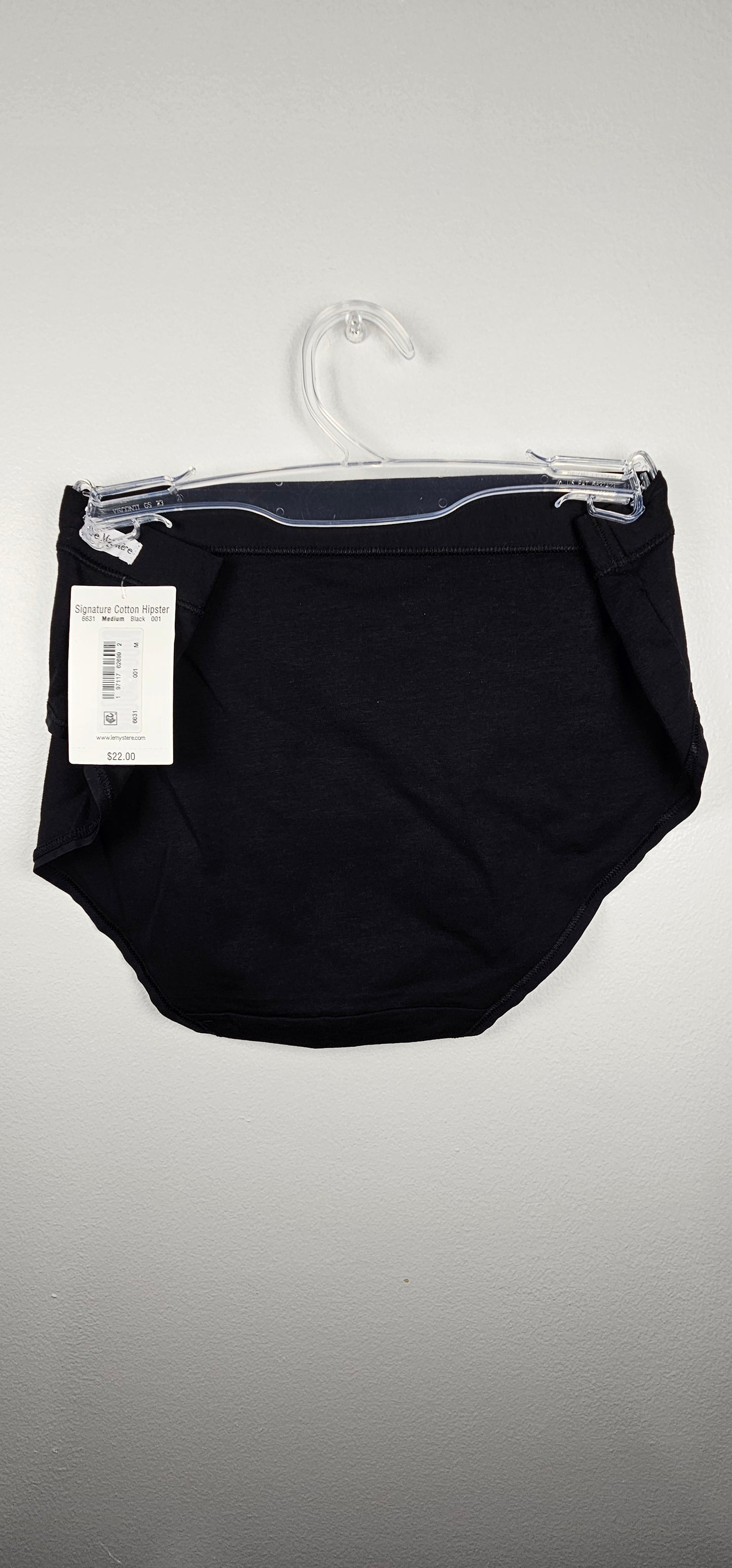 Le Mystère Signature Cotton Hipster 6631 – Women’s Underwear (Black, Coconut) Size S,M,L,XL