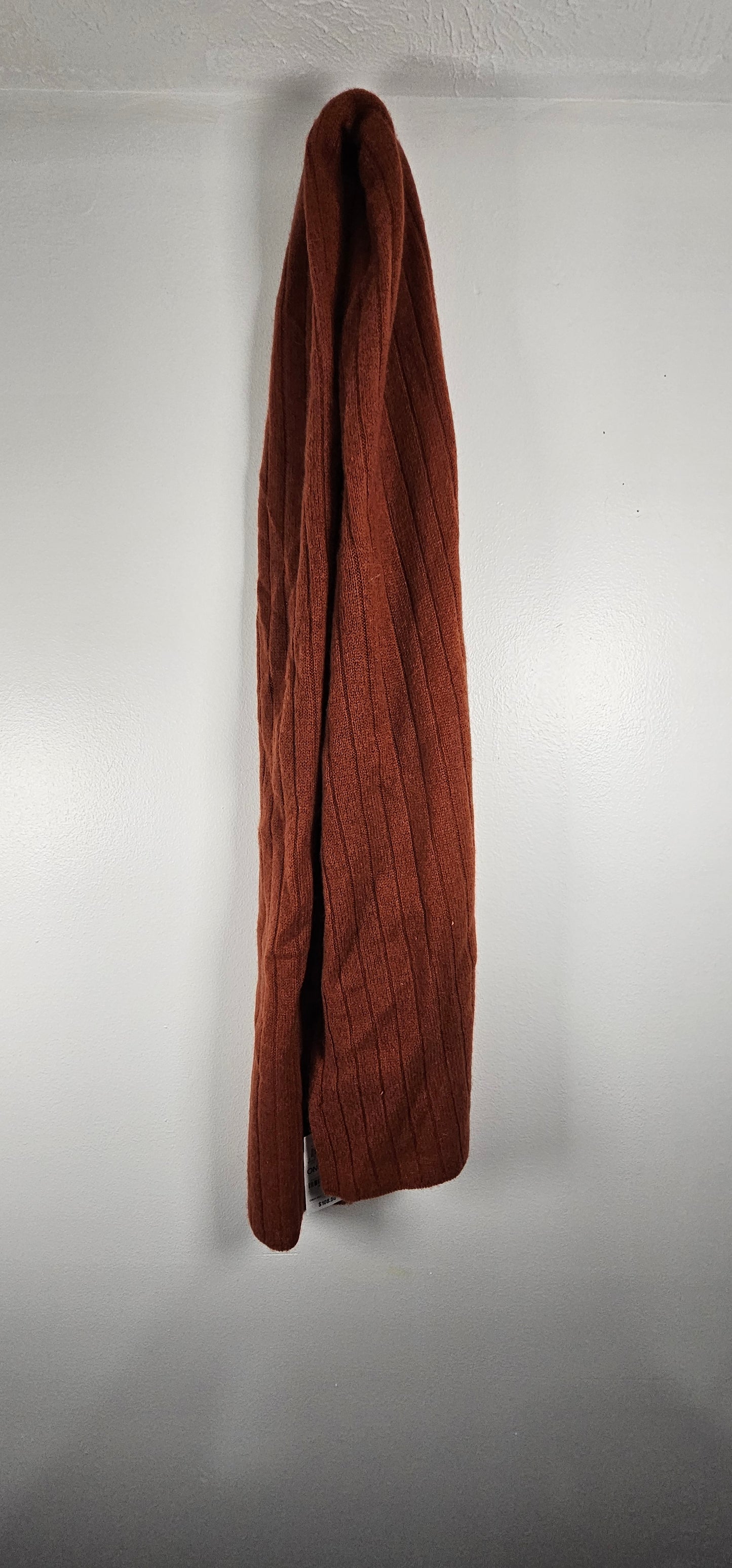 Charter Club 100% Cashmere Women Bronze Pecan Scarf ONE-SIZE