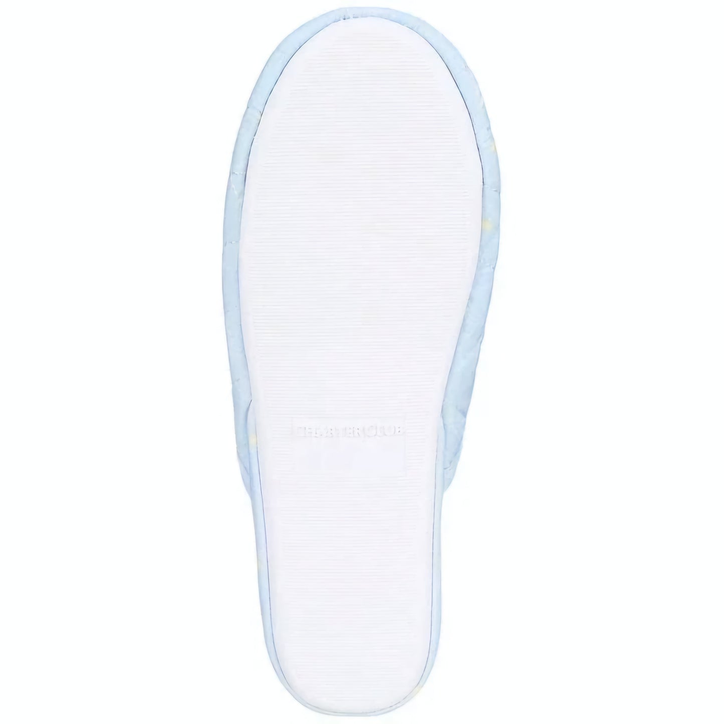 Charter Club Women's Quilted Paisley Floral Slippers – Blue – Size M (7-8)