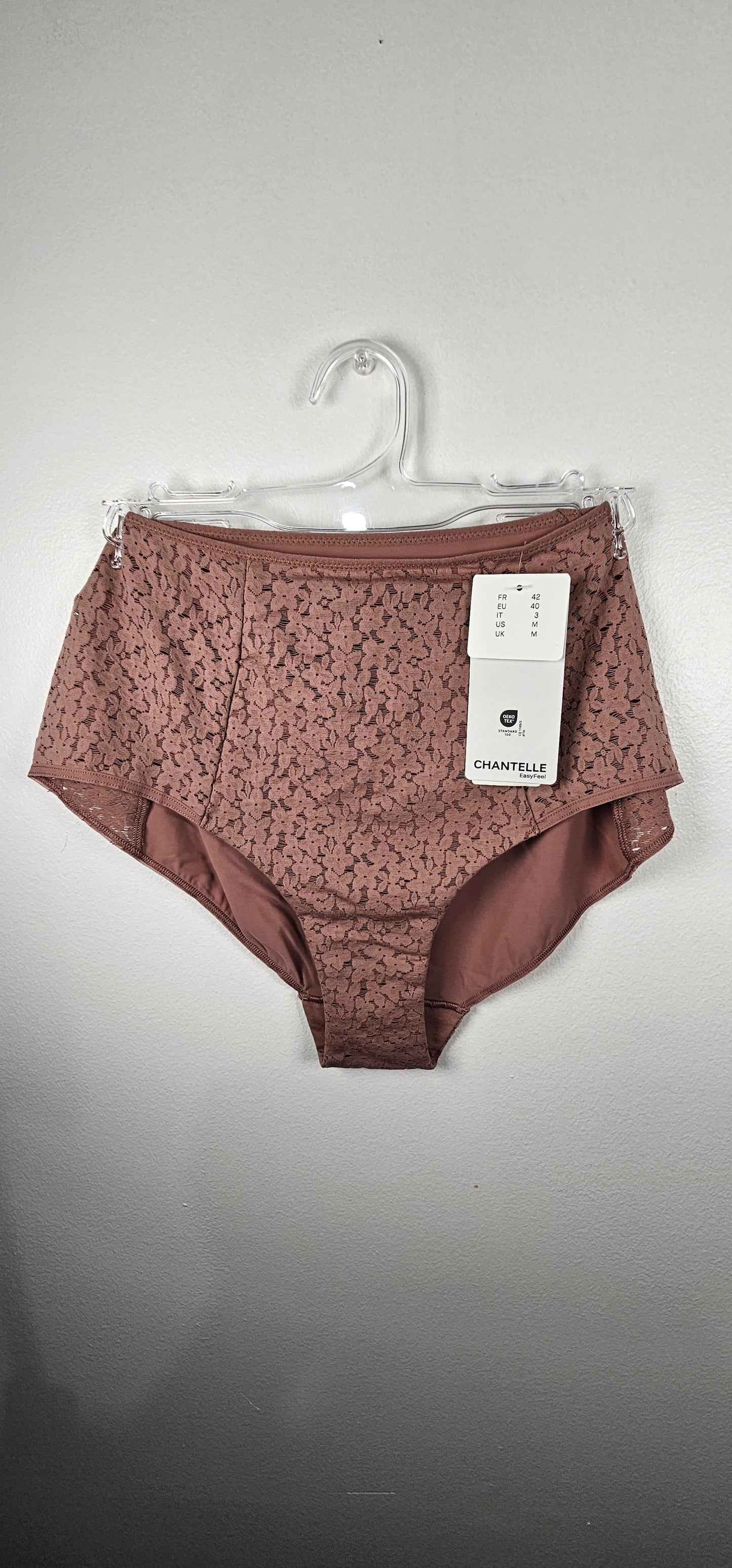Chantelle Norah Women's Full High Waist Brief 13F3 Size M, L