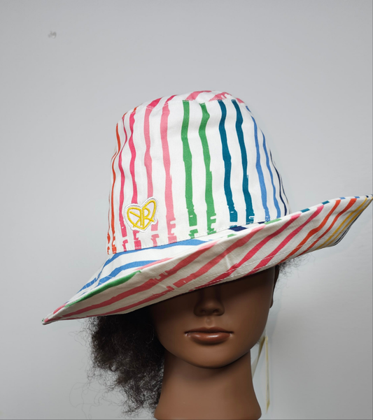 Sunny Daze by Kerri Rosenthal Beach Hat