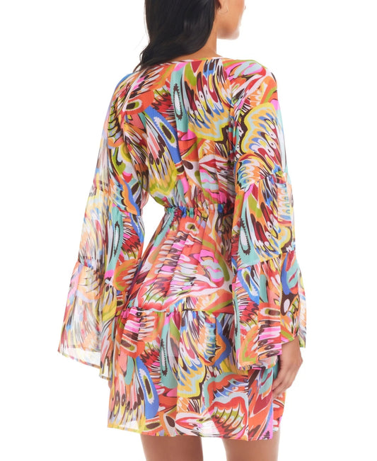 Bleu by Rod Beattie Women's "Break The Mold" Cover-Up – Multicolor (Size M)