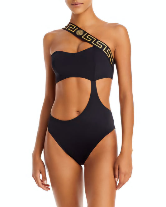 Versace La Greca One-Piece Swimsuit Size 2 New with Tags